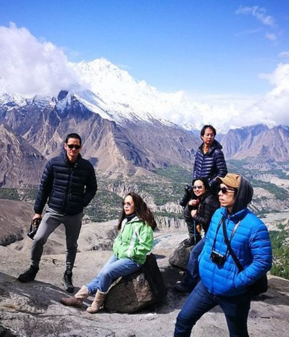 Participants in Hunza retreat