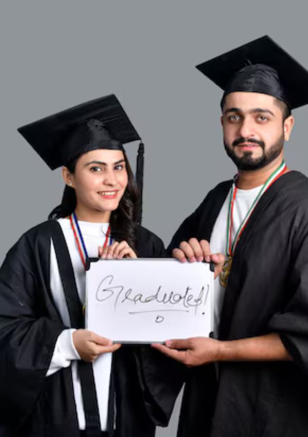 Fresh graduate starting a new journey
