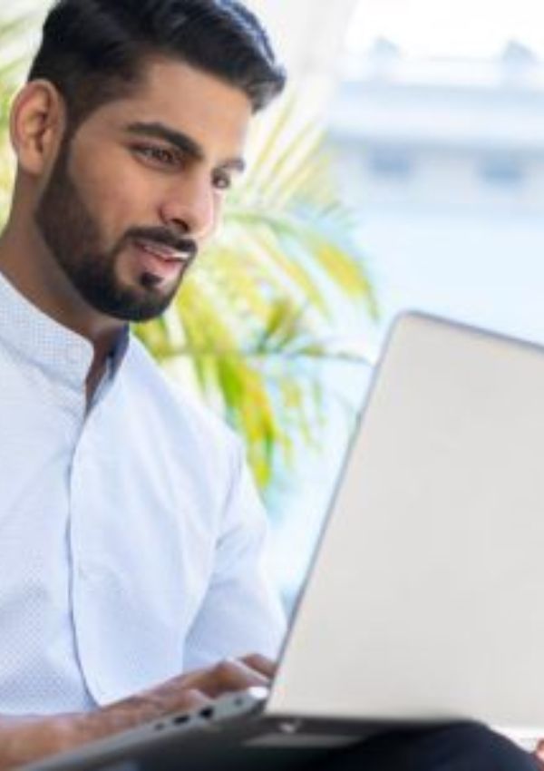 Young professional in a learning retreat